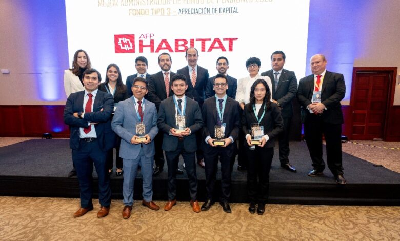 AFP Habitat es reconocida como Mejor Gestora de Inversiones en todos los fondos