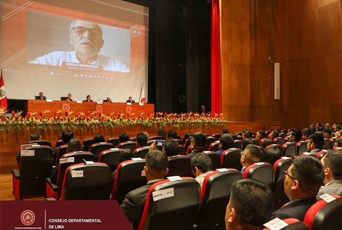 Colegio de Ingenieros del Perú CDLIMA celebra los 37 aniversario de la Semana de Ingeniería Nacional 2024