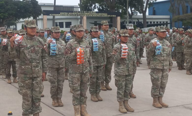 ISM dona más de 1 tonelada de cereales Delikranch para los estudiantes y voluntarios de la Fuerza Aérea del Perú