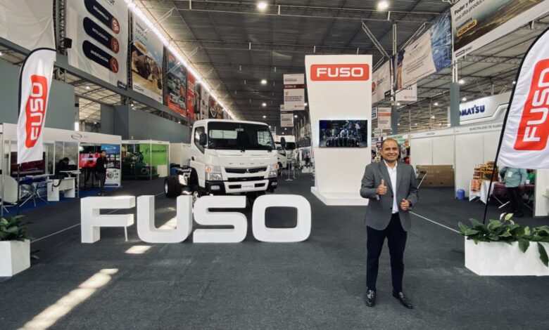FUSO lució sus Canter Doble Cabina y Canter 4x4 en el Perú Cargo Week y Expo Proveedores 2024