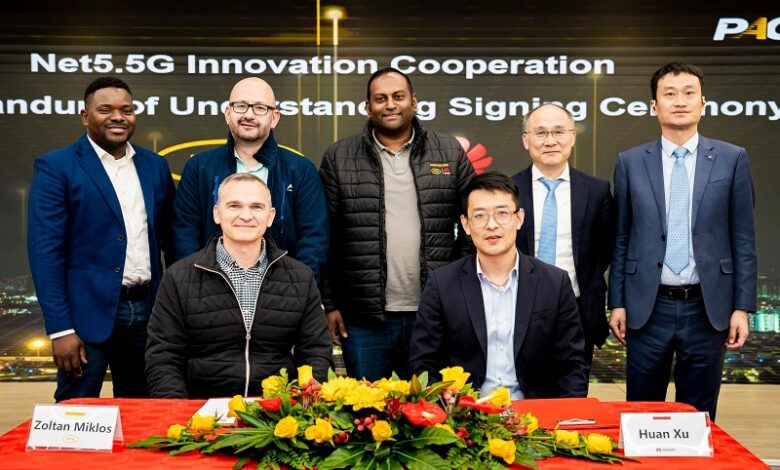 MTN Sudáfrica y Huawei firman un memorando de entendimiento para la cooperación estratégica en Net5.5G