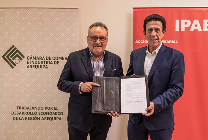 Se firma convenio para realización de cade ejecutivos 2024 en Arequipa
