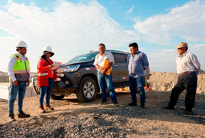 Más de 220 familias pobladoras del AA.HH. Las Flores de Tangay se verán beneficiadas con nuevos reservorios