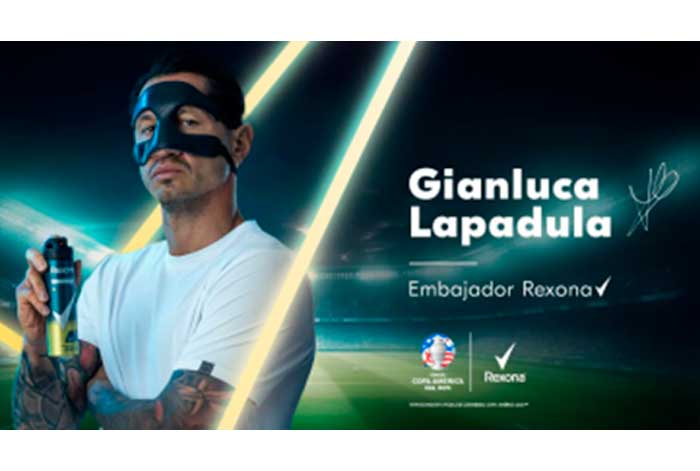 ¡GIANLUCA LAPADULA ES NUEVO EMBAJADOR DE REXONA!