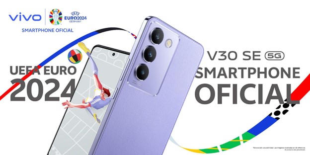 La serie vivo V30 captura la emoción de la ceremonia de apertura de la UEFA EURO 2024™ como el smartphone oficial