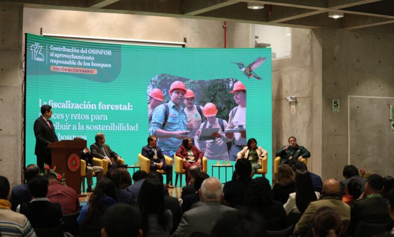 OSINFOR presenta importantes avances en la lucha contra la tala ilegal durante su 16° aniversario