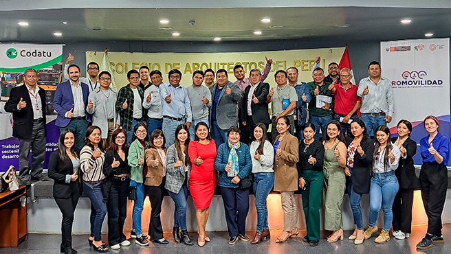MTC fortalece capacidades de funcionarios municipales de macrorregión norte para impulsar proyectos de transporte urbano sostenible