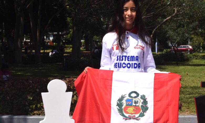 Peruana de 16 años conquista tricampeonato panamericano de ajedrez en Chile