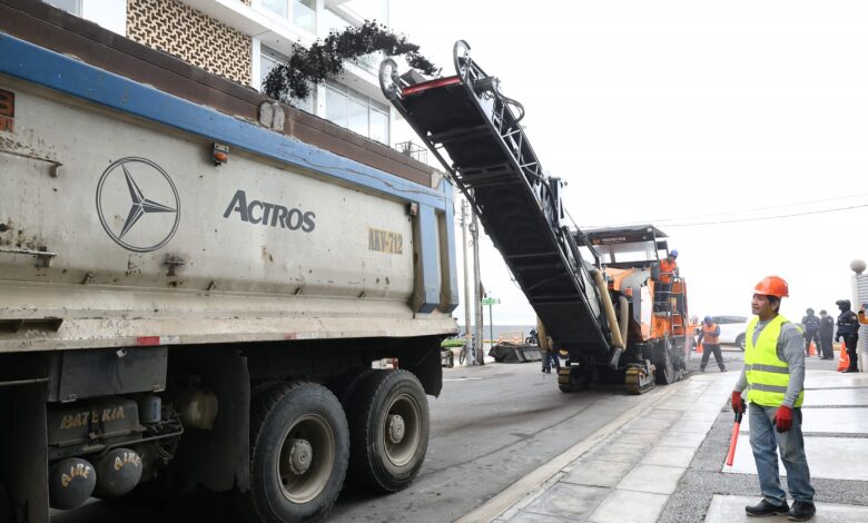 Miraflores inicia la ejecución de obras de mejora vial en calles Porta, Varela y sectores 12A y 12B