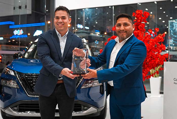 Autoland recibe el premio a mejor concesionario Nissan del Perú