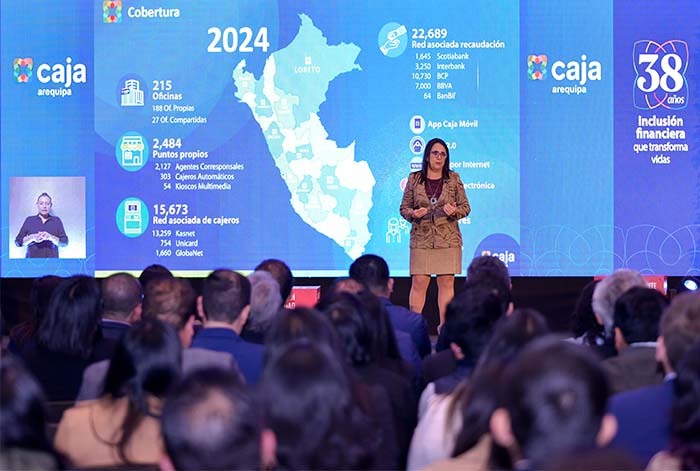 Caja Arequipa presenta resultados del primer semestre en favor de la comunidad y MYPEs