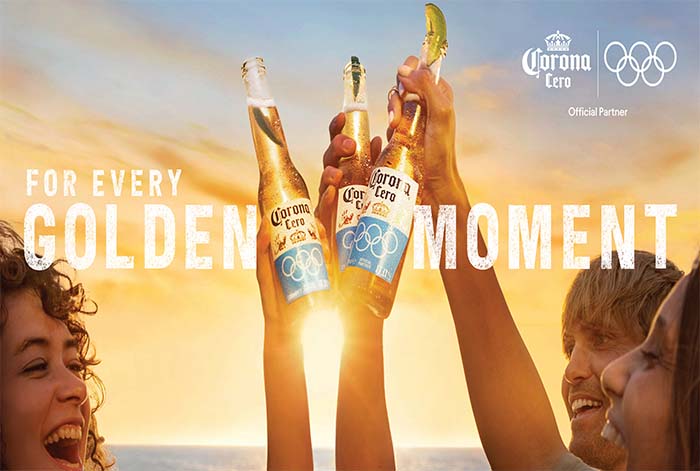 Corona Cero es auspiciador oficial de las Olimpiadas París 2024: el evento deportivo más grande del año.