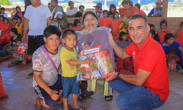 Fundación Romero entrega 3 mil packs de ayuda humanitaria a comunidades nativas de Río Tambo, Junín