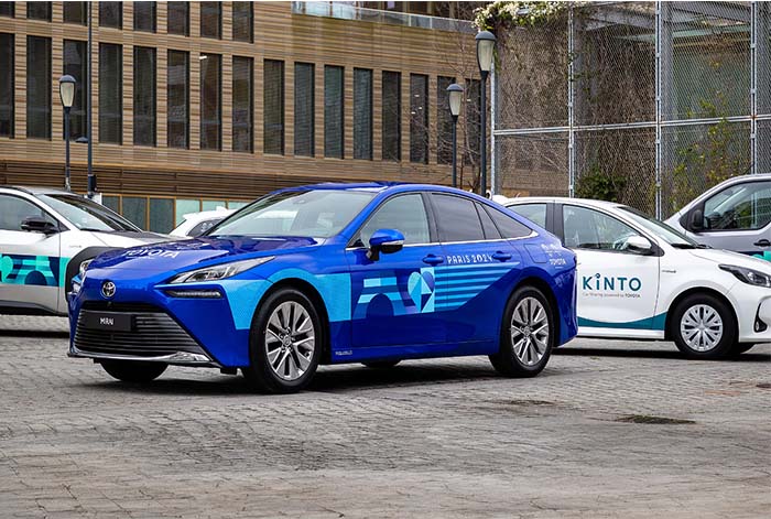 Toyota proporciona 500 Mirai para los Juegos Olímpicos y Paralímpicos de París 2024