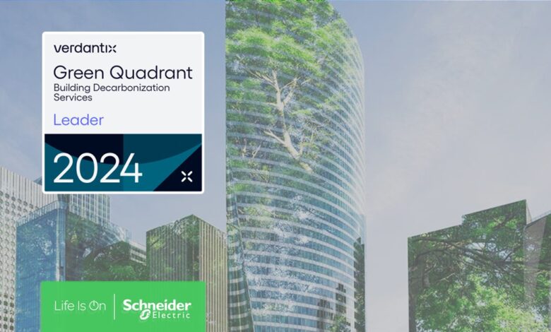 Schneider Electric reconocida como líder en consultoría de descarbonización de edificios por una empresa independiente de investigación y asesoramiento
