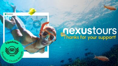 NexusTours galardonado con el premio Travelers' Choice Award 2024 de Tripadvisor® en múltiples destinos