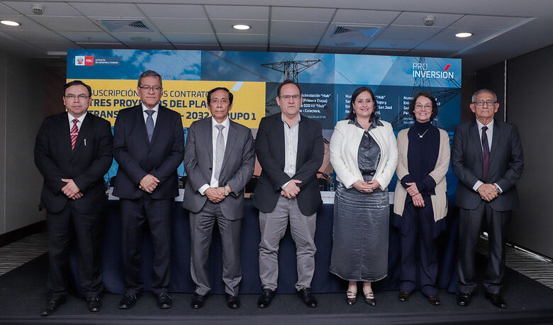 Agencia firma contratos de tres proyectos eléctricos que beneficiarán a un millón de personas