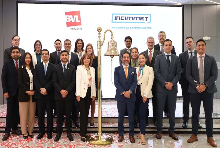 INCIMMET celebra con un campanazo su ingreso a la Bolsa de Valores de Lima