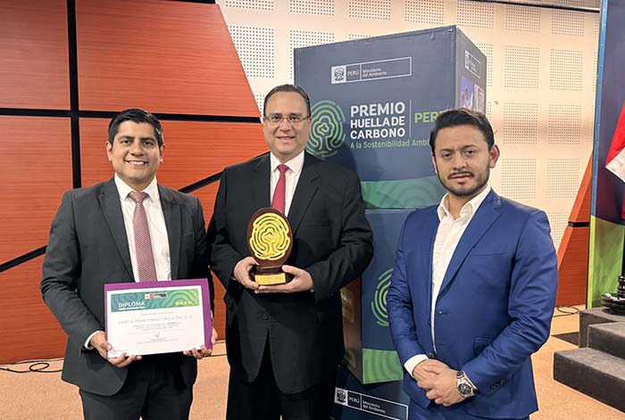 EY recibió reconocimiento del Ministerio del Ambiente
