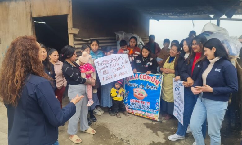 Grupo Eulen entrega donaciones para combatir el frío en Villa María del Triunfo