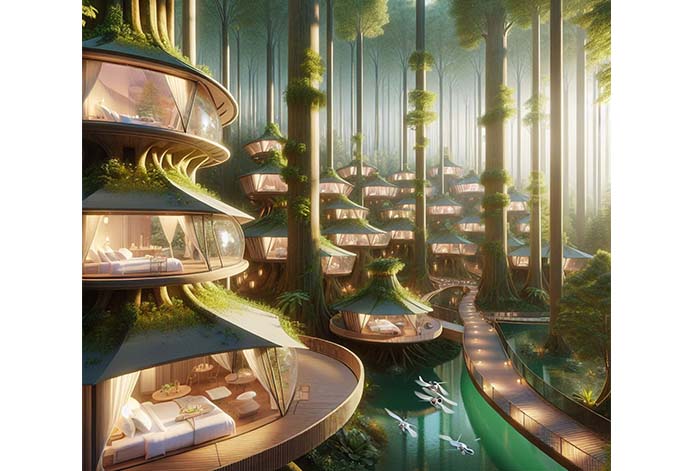 ¿Cómo serán los hoteles del futuro en Perú? Conoce aquí las sorprendentes imágenes