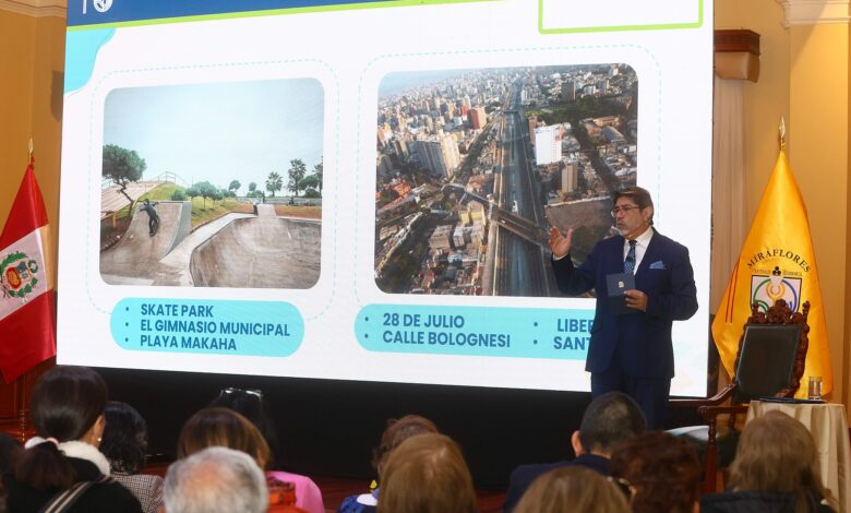 Municipalidad de Miraflores destinó 77.61 % de su presupuesto a servicios y proyectos de inversión a favor de los vecinos
