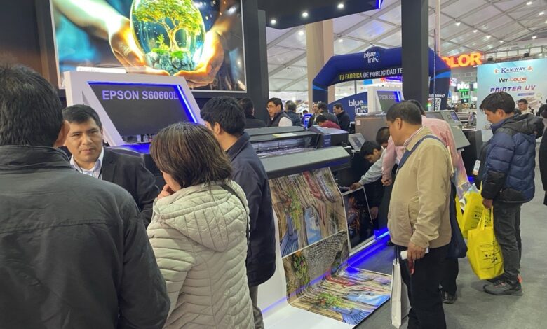 Epson se presentó en Grafinca y Textilinca con tecnología de punta para la industria gráfica y textil