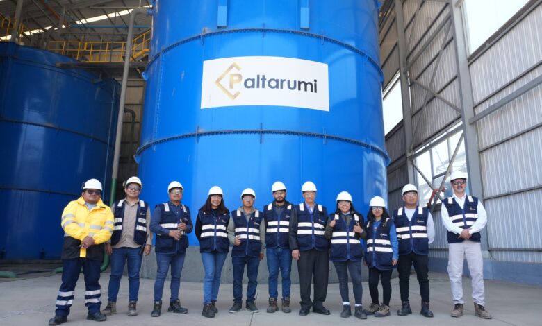 Estudiantes de la carrera de Ingeniería Metalúrgica de la UNI visitaron planta de Paltarumi en Paramonga