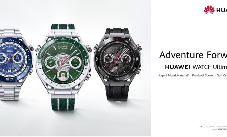 El HUAWEI WATCH Ultimate presenta su nueva edición Green, con un modo avanzado de Campo de golf y experiencias al aire libre mejoradas