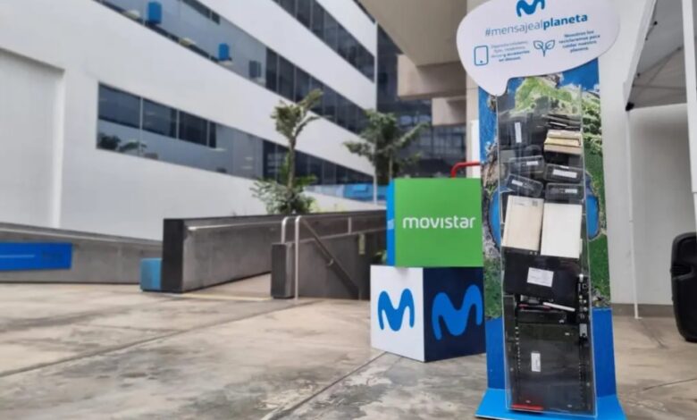 Día Internacional de los RAEE: Movistar recicló y reutilizó más de 850 toneladas de residuos electrónicos en el último año