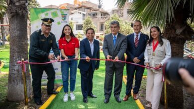 SIDERPERU y PNP inauguran parque recreativo en Santa Anita con acero de armas fundidas