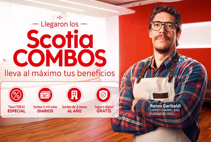 Scotia Combos: La nueva estrategia comercial de Scotiabank para premiar a sus clientes