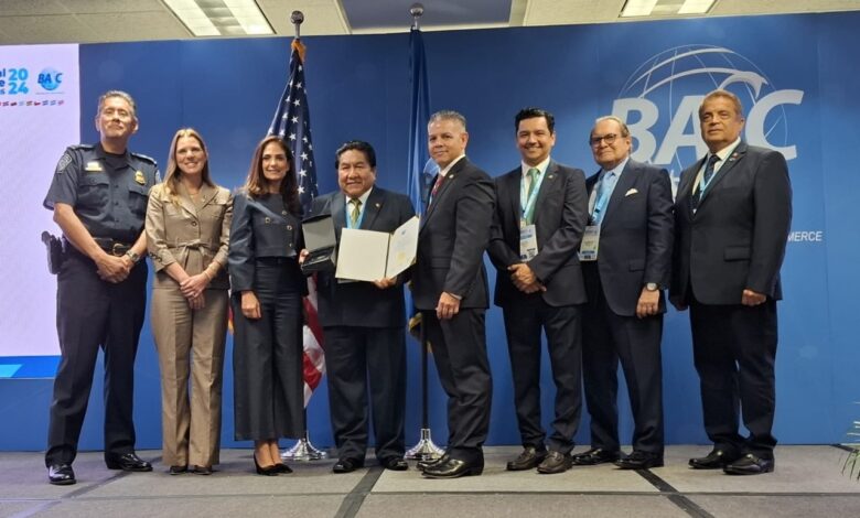 Talma Perú recibió el Premio a la Excelencia Sostenida por la World BASC Organization