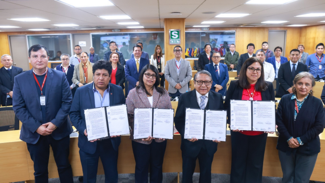 MTC firma convenio con gobiernos regionales del Callao y Cusco para brindar asistencia técnica en telecomunicaciones