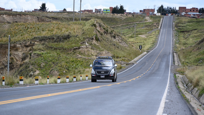 MTC: culminó mejoramiento de más de 140 km de la carretera que une Puno, Ilave y Desaguadero
