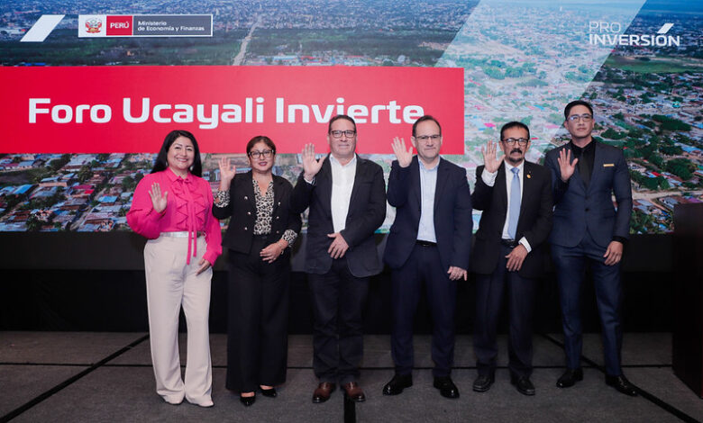 Ucayali ofrece 30 proyectos de inversión público – privada por más de S/ 650 millones