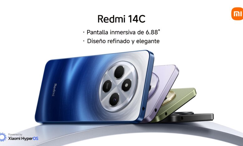 Xiaomi presenta el smartphone Redmi 14C