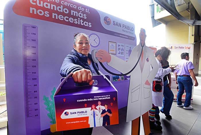 Red de Clínicas San Pablo apuesta por la Línea 1 reforzando su compromiso con la salud con presencia en los trenes