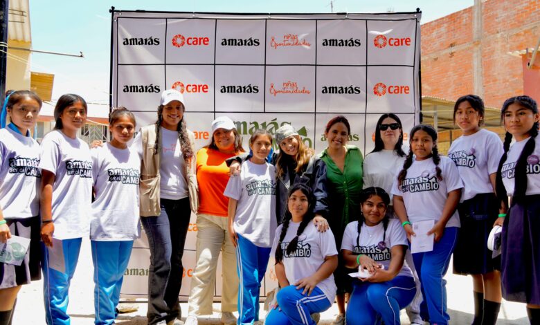 Amarás en alianza con CARE Perú para empoderar a las mujeres del futuro