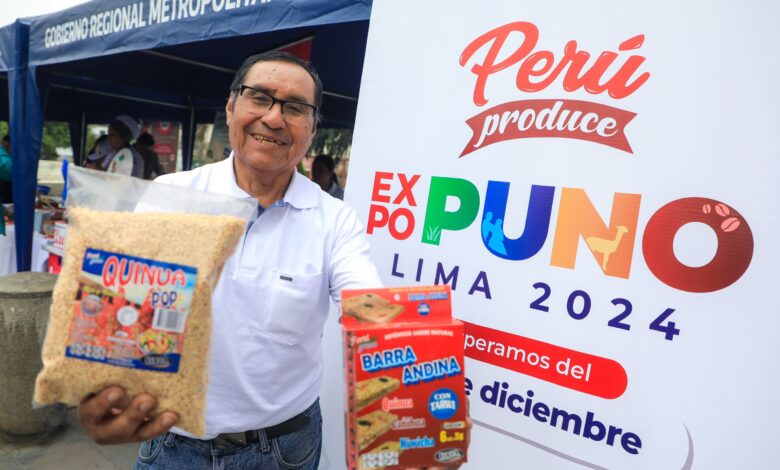 Ministerio de la Producción lanza “Perú Produce Expo Puno Lima 2024” para promover emprendimientos y cultura de la región altiplánica