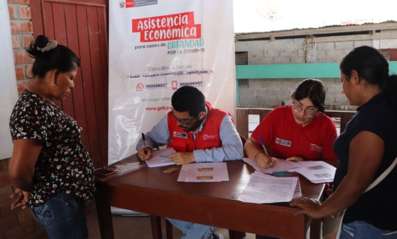 MIMP: Más de 100 000 niñas, niños y adolescentes en orfandad reciben asistencia económica y acompañamiento profesional del Estado