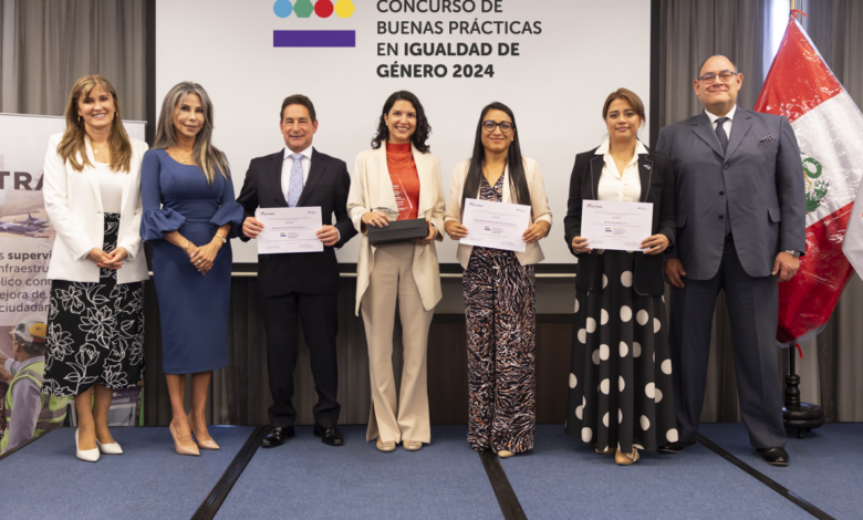 Ositrán reconoce buenas prácticas en igualdad de género