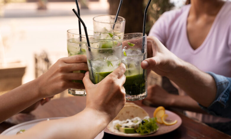Bebidas saludables para celebrar en las fiestas de fin de año