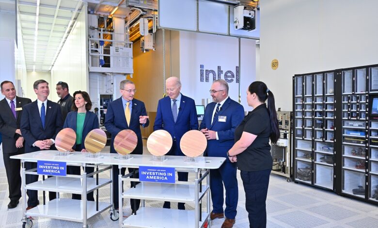 Intel y administración Biden-Harris acuerdan financiación de US$ 7,860 millones en el marco de la Ley CHIPS de EE UU