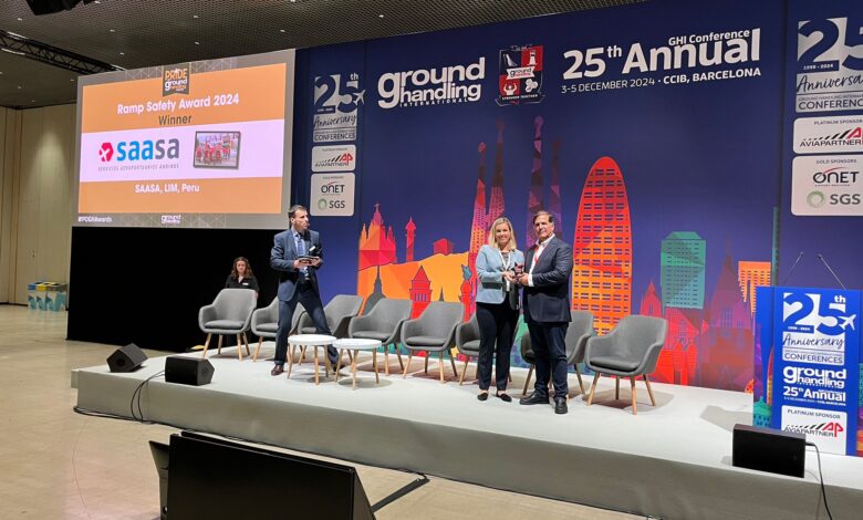 SAASA ganó categoría Ramp Safety en los premios Proud of Ground Handling International Awards 2024