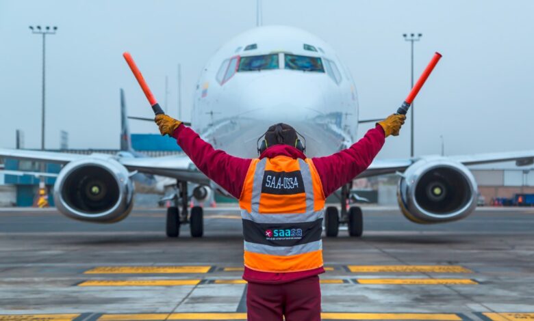 SAASA inició la prestación de servicios de rampa en tierra para DHL