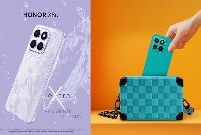 HONOR X8c, resistencia y estilo en un mismo smartphone