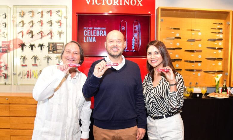 Victorinox lanza navaja en honor al 490° Aniversario de Lima