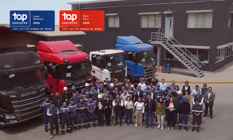Scania es reconocido como top employer por cuarto año consecutivo