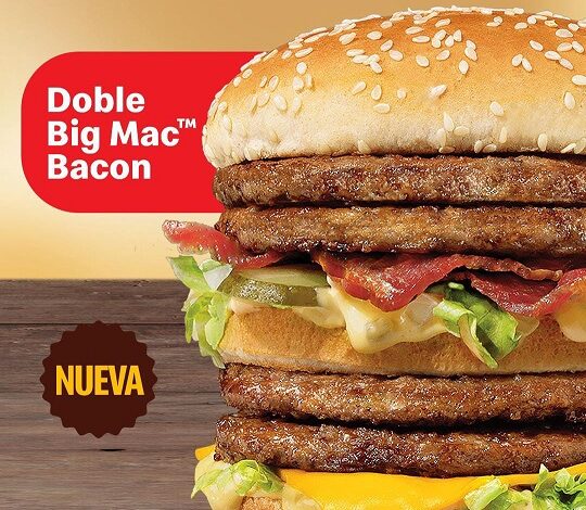 McDonald's sorprende con nuevas versiones de su emblemática Big Mac